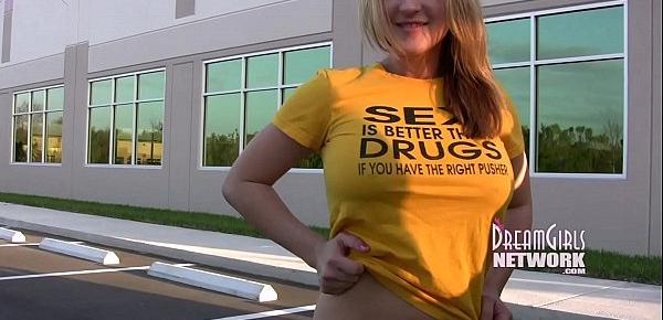  Hot Girl With Big Tits Pees In Public